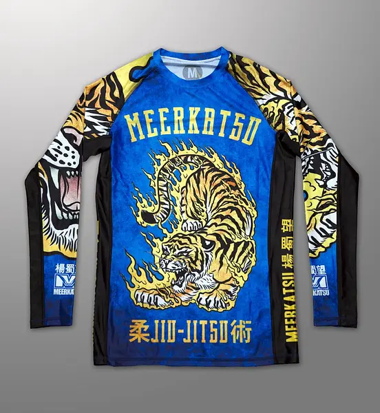 Meerkatsu Fire Tiger Rashguard