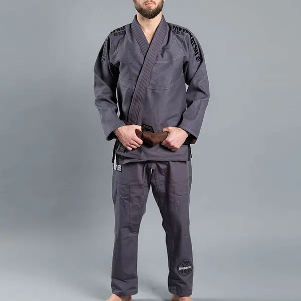 Meerkatsu Grey Wolf Kimono