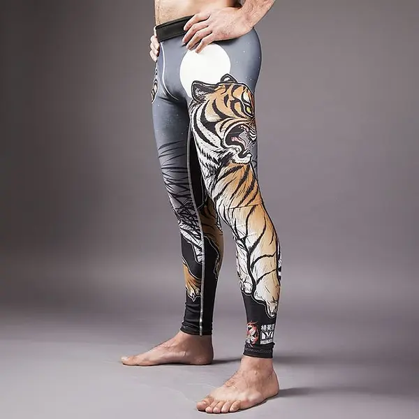 Midnight Tiger Grappling Tights