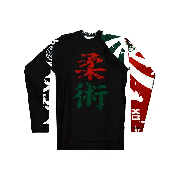 RASHGUARD BJJMX MANGA LARGA