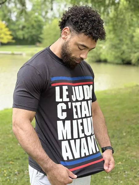T-shirt noir 100% coton – c&rsquo;était mieux avant