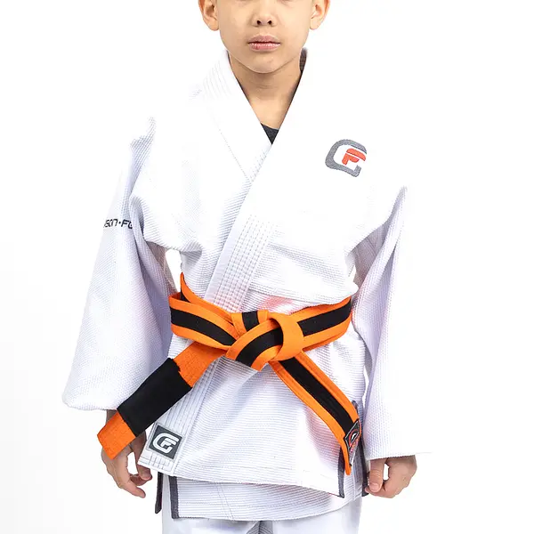 Fusion Fight Gear The Benchmark Kids BJJ Gi- White