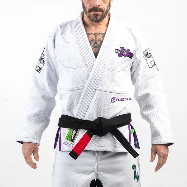 Fusion Fight Gear Batman Return of the Joker BJJ Gi White (Issue #22)