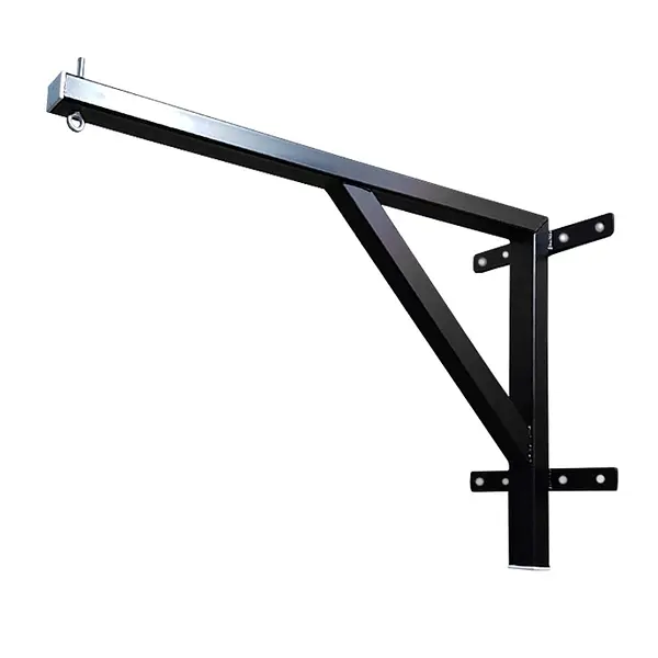 KOARENA Soporte de pared para saco de boxeo negro