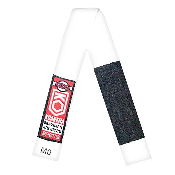 KOARENA Cinturón IBJJF Niño Blanco