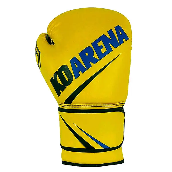KOARENA Guantes de boxeo SMR Yellow Team