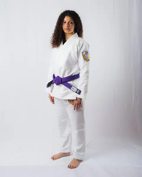 Female Light Competition Gi Kaze White – Purple
