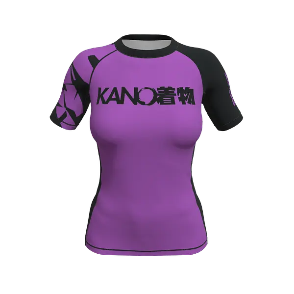 FEMALE BJJ RASHGUARD COMPETITION 2026 PURPLE BELT