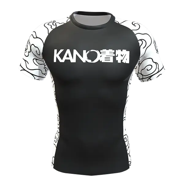 BJJ RASHGUARD COMPETITION KUMO 2026 WHITE BELT ULTRA LIGHT