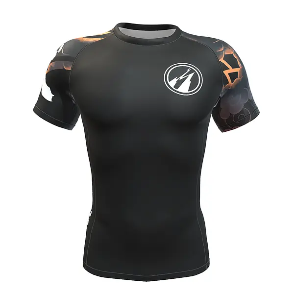 BJJ RASHGUARD ARASHI 2.0 SHORT SLEEVES