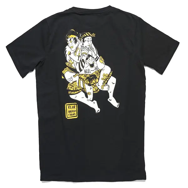 T-SHIRT KANO HADAKAJIME FLASH JAPAN BLACK