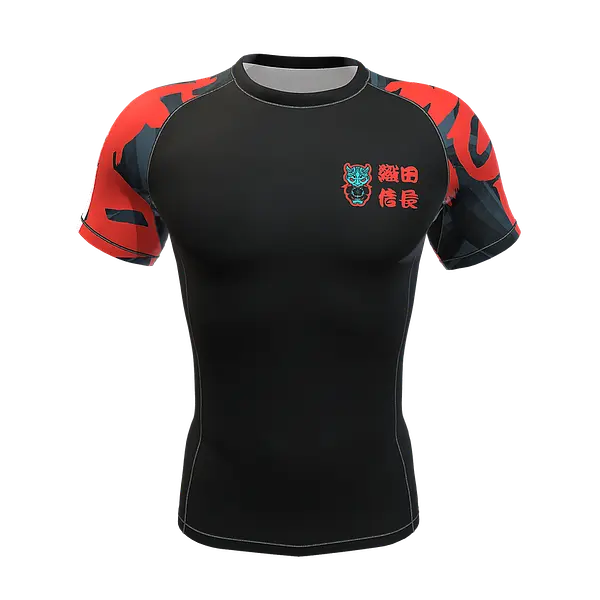 BJJ RASHGUARD NOBUNAGA SHORT SLEEVES
