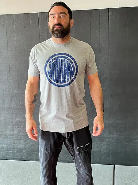 Blue Circle Logo Tee