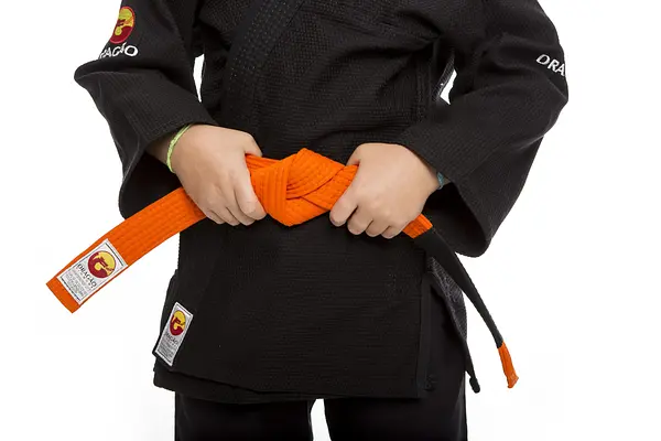 Faixa Dragão Jiu Jitsu Laranja Adulto