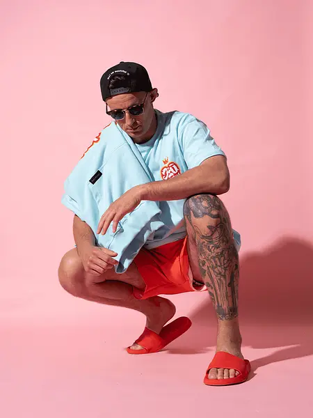 Tee “Tough Love” – Blue