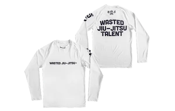 BS™ Rashguard Long ‘WJJT’ White