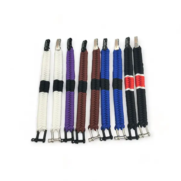 BJJ Couture Ranked Jiu Jitsu Bracelet/Keychain - Adult