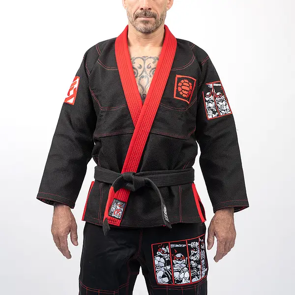 Fusion Fight Gear TMNT Book One BJJ Gi- Black (issue #17)