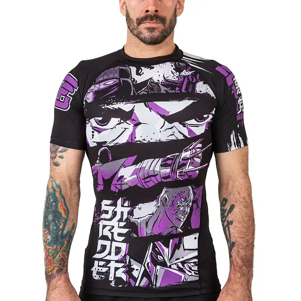 Fusion FG Teenage Mutant Ninja Turtles Shredder Rash Guard- Short Sleeve Adult (RETIRED)