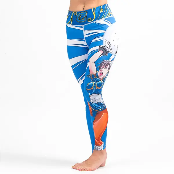 Fusion Fight Gear Street Fighter Chun-Li Women's Leggings Spats