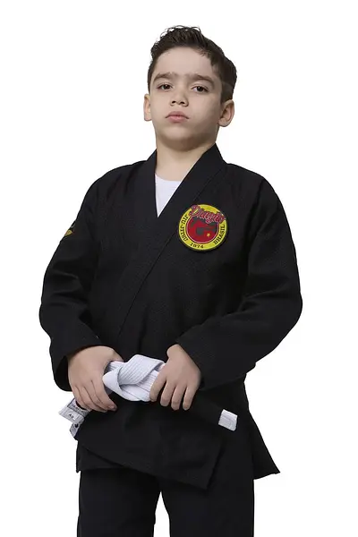Kimono Jiu Jitsu Classic Infantil Preto