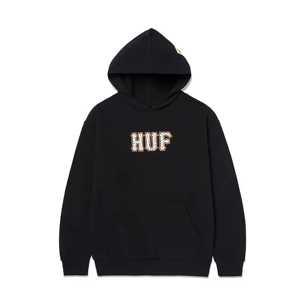A&P x HUF® ‘P/O’ HOODY BLACK