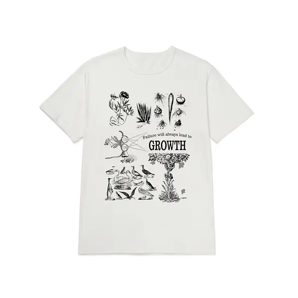 A&P GROWTH TEE WHITE (FULFILLMENT)