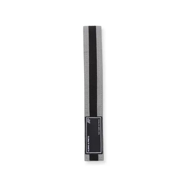 A&P KIDS HERRINGBONE CLASSIC BELT GREY/BLACK