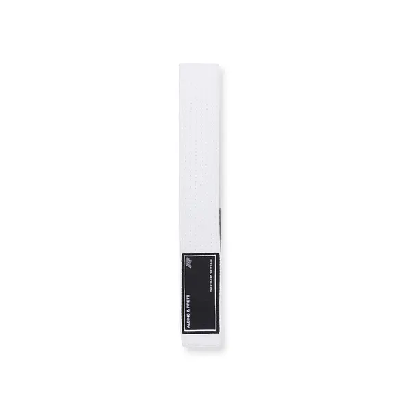 A&P KIDS HERRINGBONE CLASSIC BELT WHITE