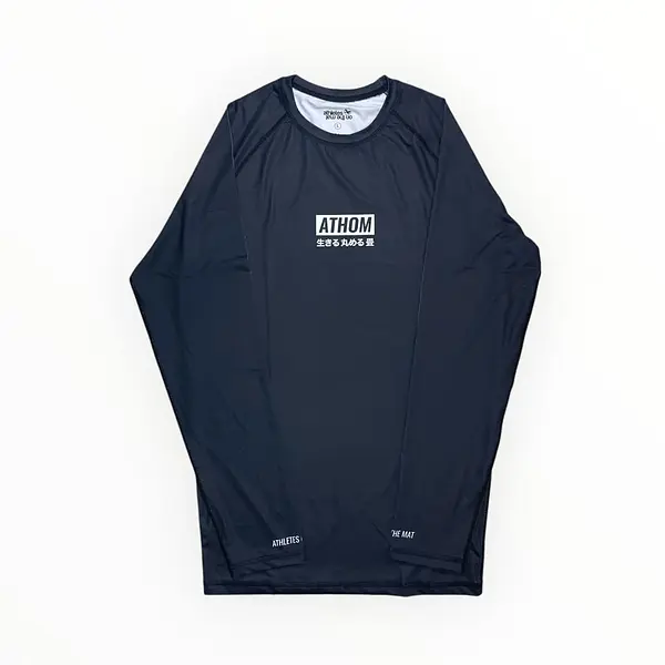 Rashguard Grappling, Manches longues, Noir