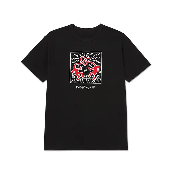 A&P x KEITH HARING TWISTED TEE BLACK (JP/EU)
