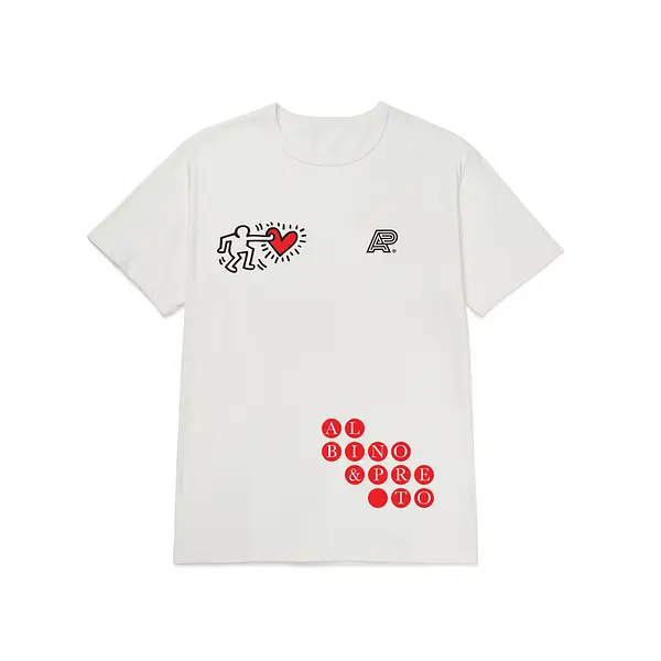 A&P x KEITH HARING PUSH TEE WHITE (JP/EU)