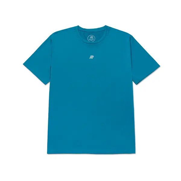 A&P QD TECH TEE 23 LAKE BLUE