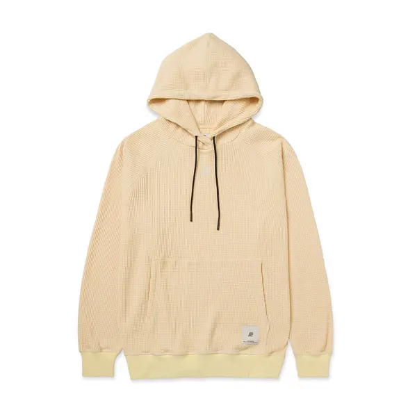 A&P WAFFLE RAGLAN HOODY GOLDENROD