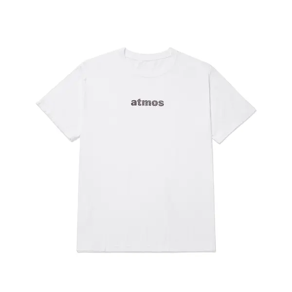 A&P x ATMOS SCRIPT TEE WHITE