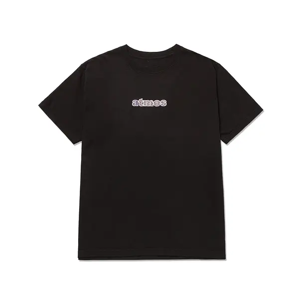 A&P x ATMOS SCRIPT TEE BLACK