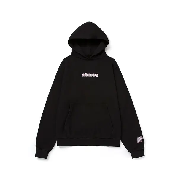 A&P x ATMOS SCRIPT HOODIE BLACK
