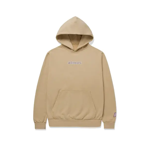 A&P x ATMOS SCRIPT HOODIE SAND (FULFILLMENT)