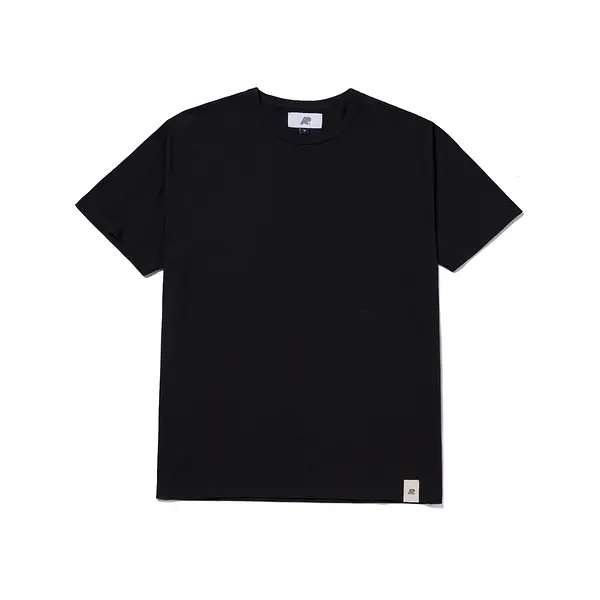 A&P 2 PACK JERSEY COTTON BLANK SHIRTS BLACK