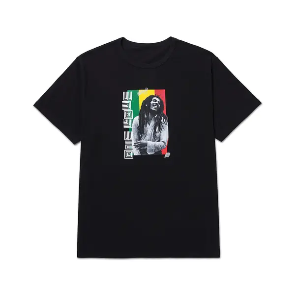 A&P x BOB MARLEY ONE LOVE TEE BLACK