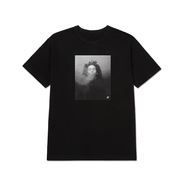 A&P x BOB MARLEY TUFF GONG TEE BLACK