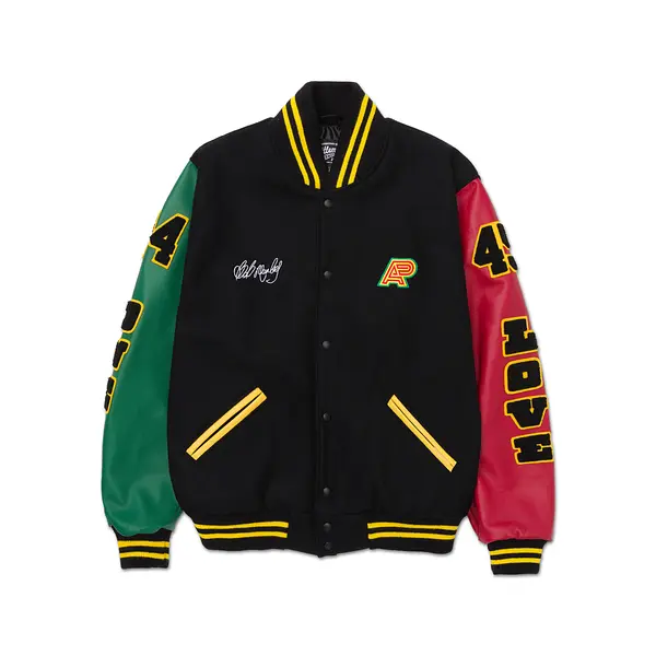 A&P x BOB MARLEY ONE LOVE VARSITY JACKET