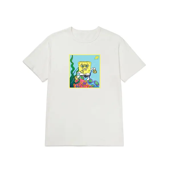 A&P x SPONGEBOB UNDERWATER TEE WHITE