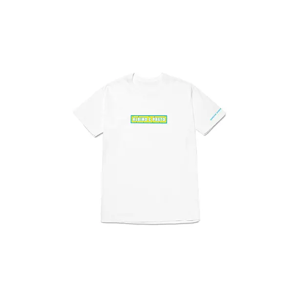 A&P x SPONGEBOB BOX LOGO KIDS TEE WHITE