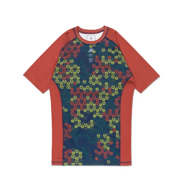 A&P x FITTED x SIG ZANE IP SS RASHGUARD CLAY (FULFILLMENT)
