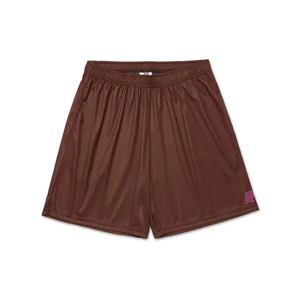 A&P MU MICRO MESH SHORTS BROWN/PINK (FULFILLMENT)
