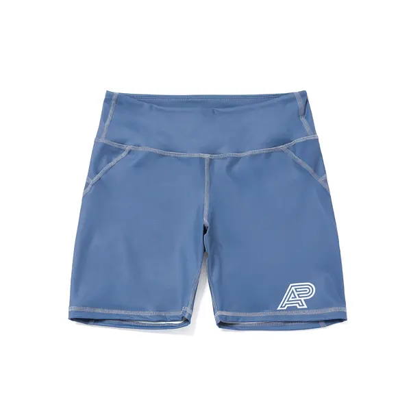 A&P WOMENS COMPRESSION SHORTS SILVER SMOKE (FULLFILLMENT)