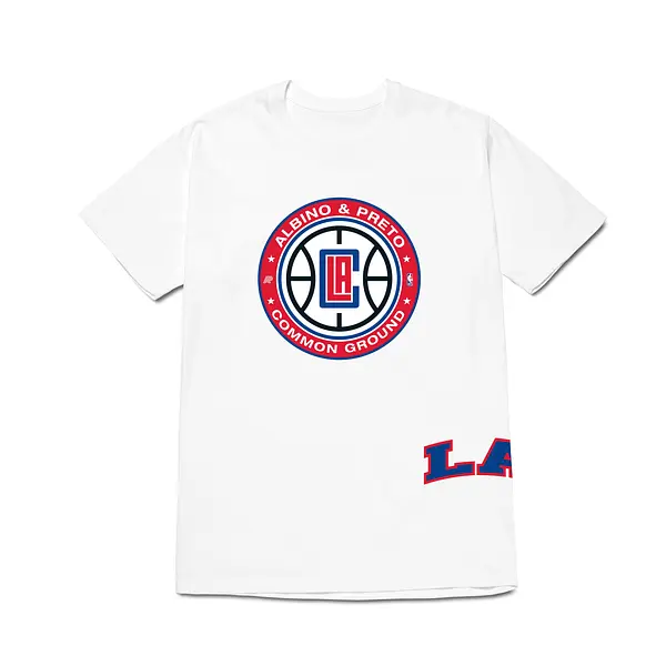 A&P CLIPPERS TEE WHITE
