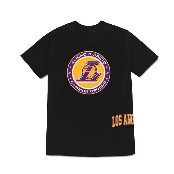 A&P LAKERS TEE BLACK (FULFILLMENT)