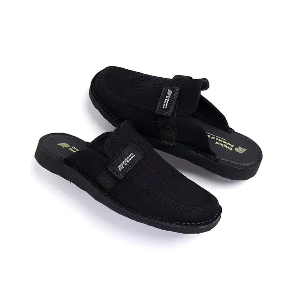 A&P x PADMORE & BARNES SLIDE BLACK/BLACK